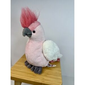 GANZ Webkinz Pink Cockatoo Bird 11" Stuffed Animal Parrot Plush HM365 no code